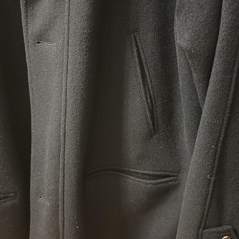 Burberry Tailored Wool & Cashmere Trench Coat SZ XXL - Picture 6 of 13